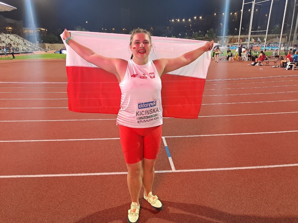 Srebro Waleckiego i brąz Kicińskiej na zakończenie mistrzostw Europy U18