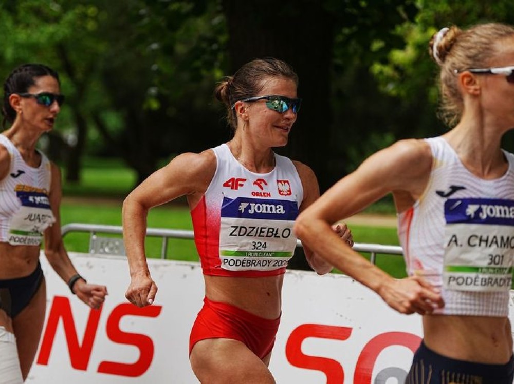 Podiebrady: świetny występ Katarzyny Zdziebło w DME w chodzie sportowym