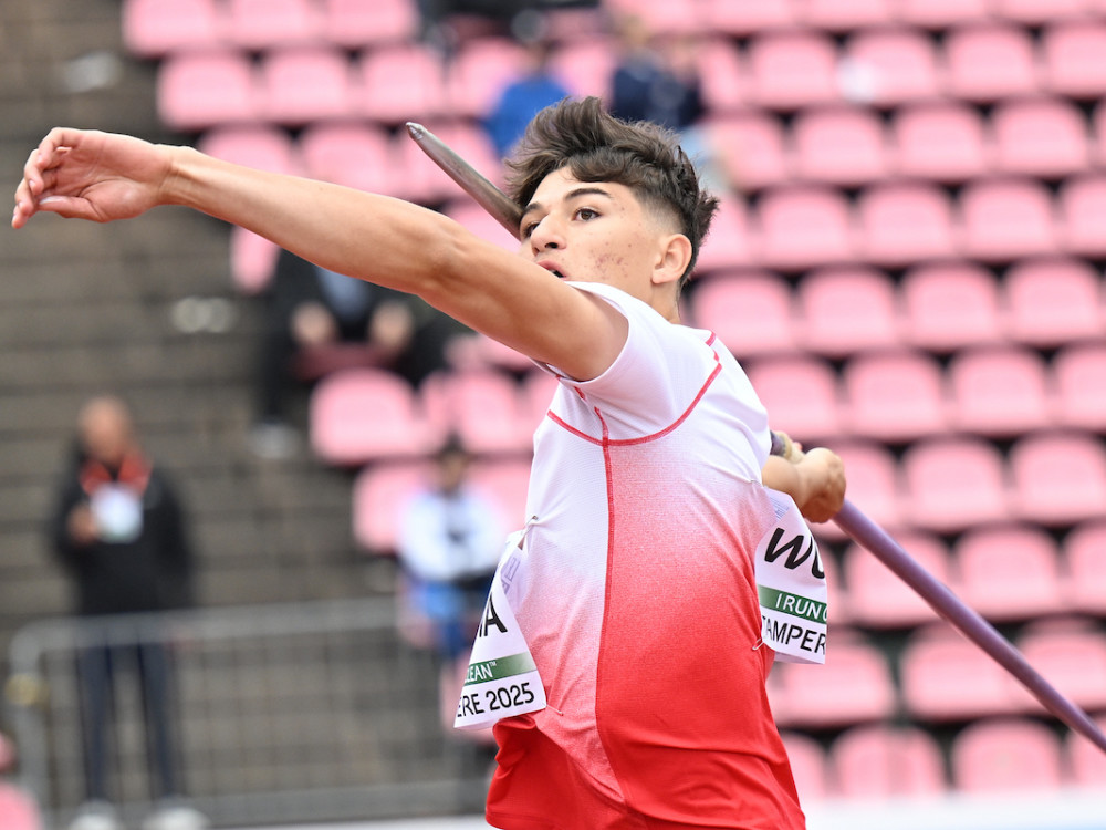 ME U20 w Tampere: Roch Krukowski wygrywa kwalifikacje oszczepników